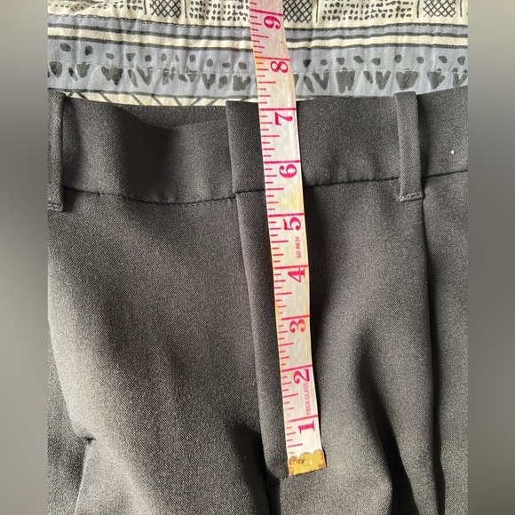 NWOT Uniqlo Womens Classic Black Office Work Preppy Casual Pants Trouser 26 - Picture 12 of 13